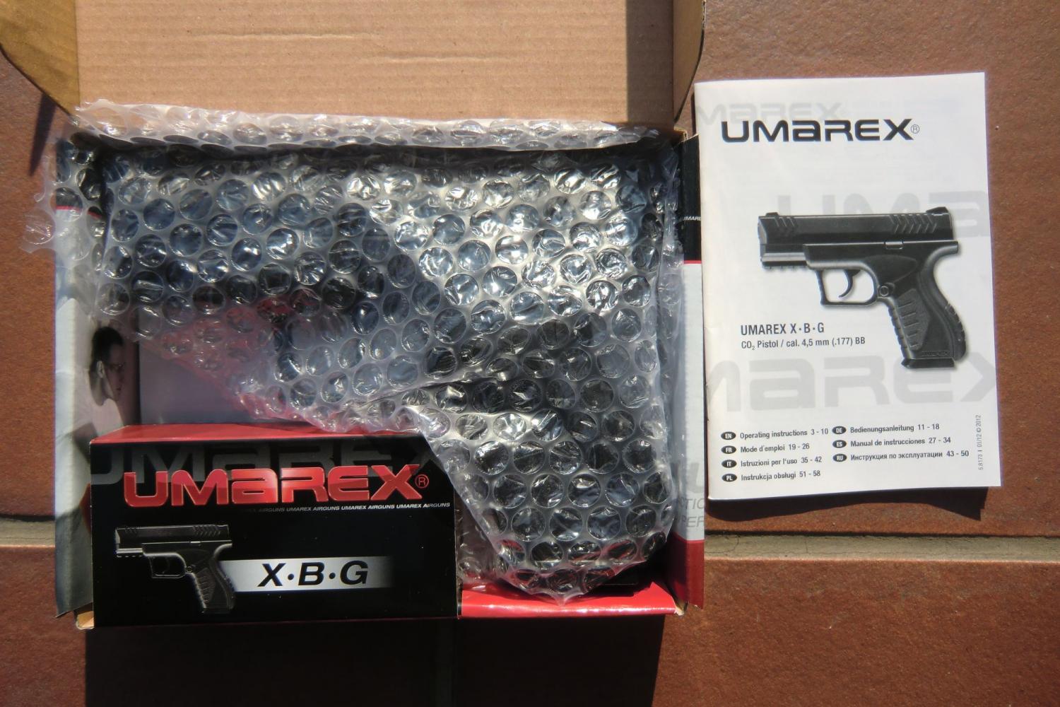 umarex xbg test wiatrówki