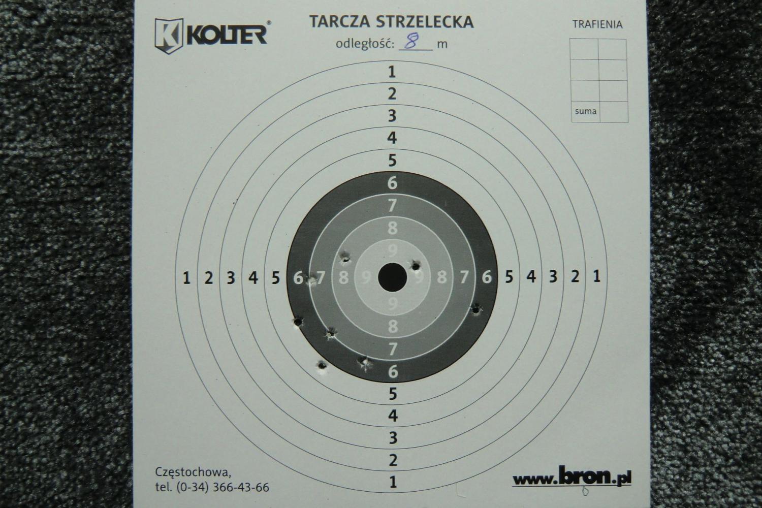 umarex xbg test wiatrówki