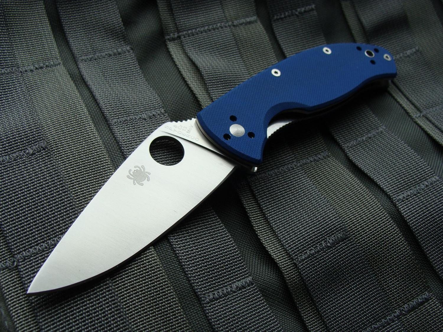 Nóż Spyderco Tenacious Blue_1