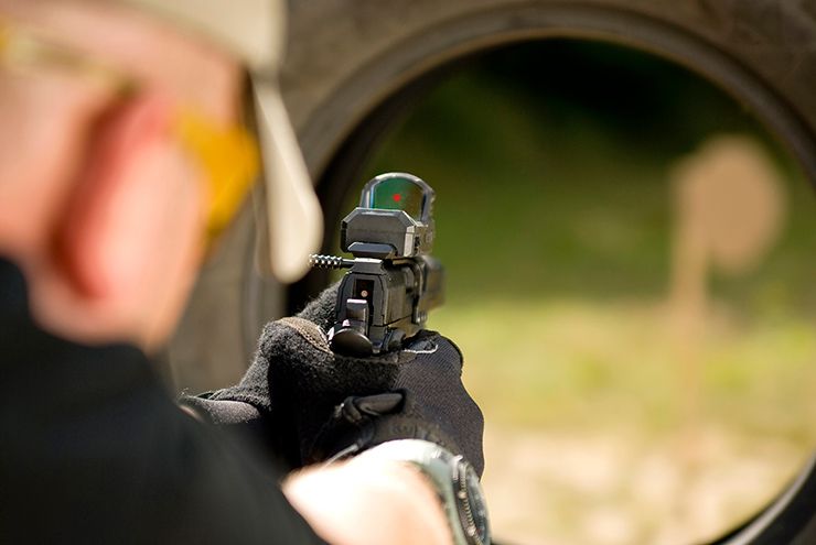kolimator racegun pistolet wiatrówka