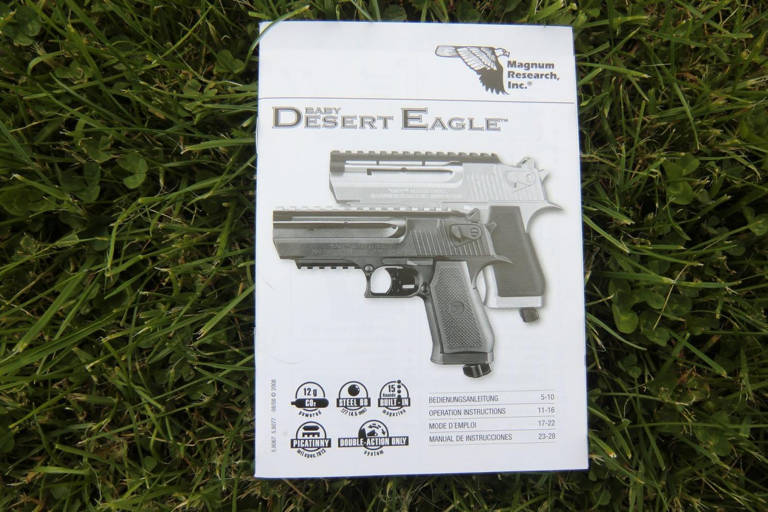 desert eagle compact test wiatrówki