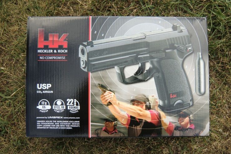 heckler&koch usp test wiatrówki