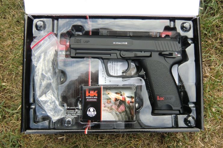 heckler&koch usp test wiatrówki