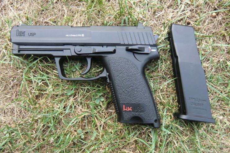 heckler&koch usp test wiatrówki