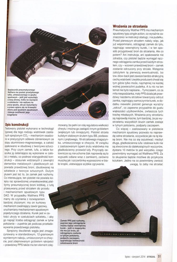 Walther PPS - Wiatrówka do koszyka (piknikowego) - strona 2