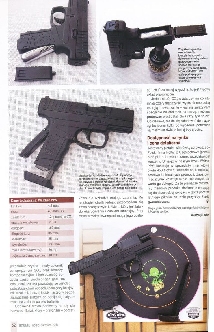 Walther PPS - Wiatrówka do koszyka (piknikowego) - strona 3