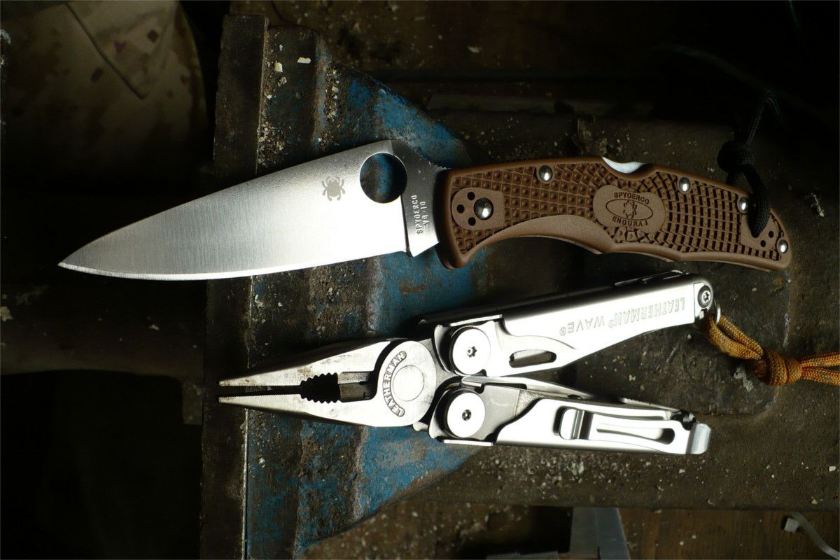 Nóż Spyderco Endura 4 Flat Ground FRN Brown_3