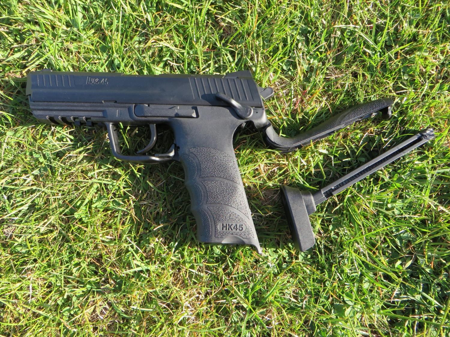 Wiatrówka - Pistolet Heckler & Koch HK45