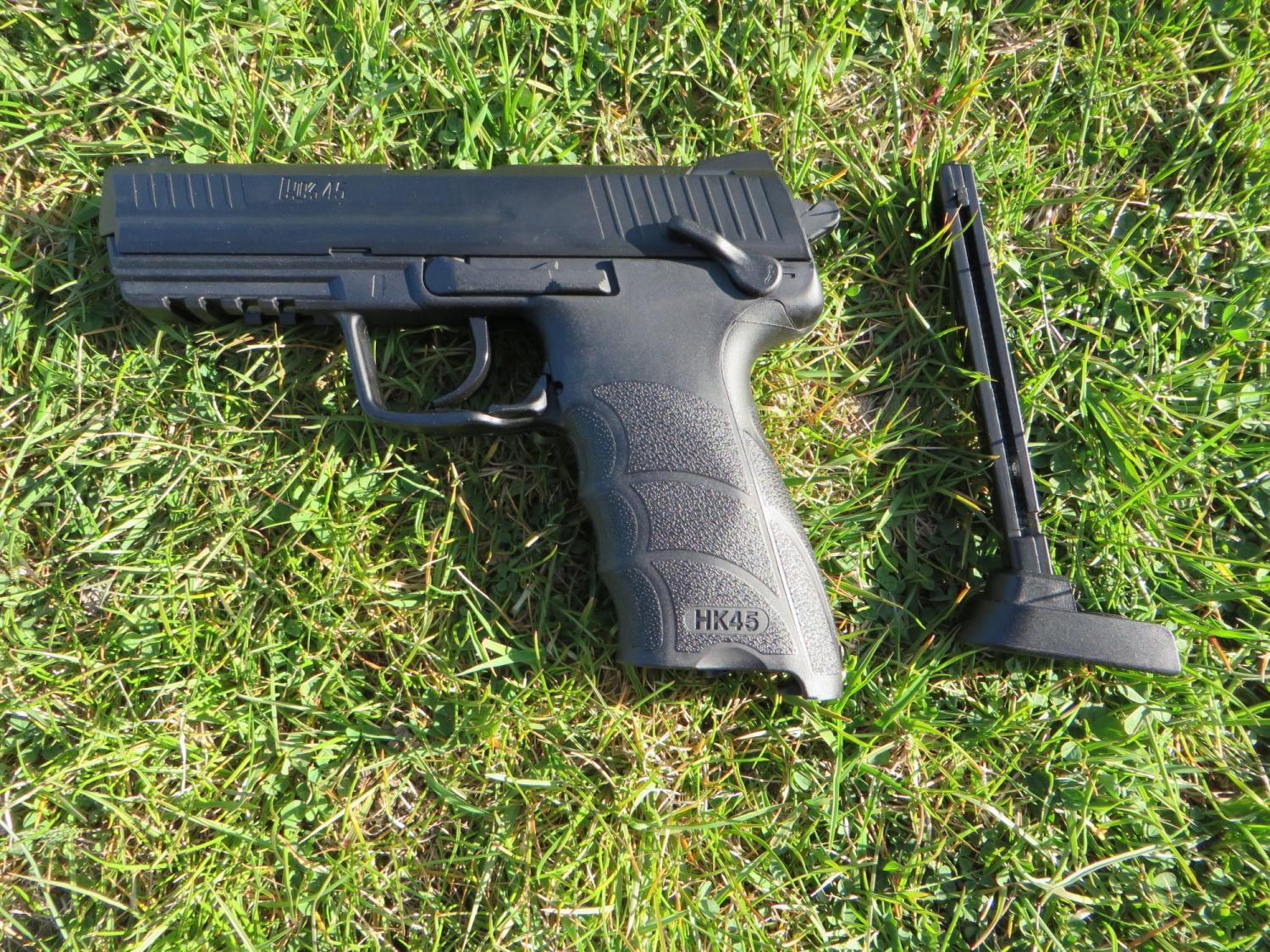 Wiatrówka - Pistolet Heckler & Koch HK45