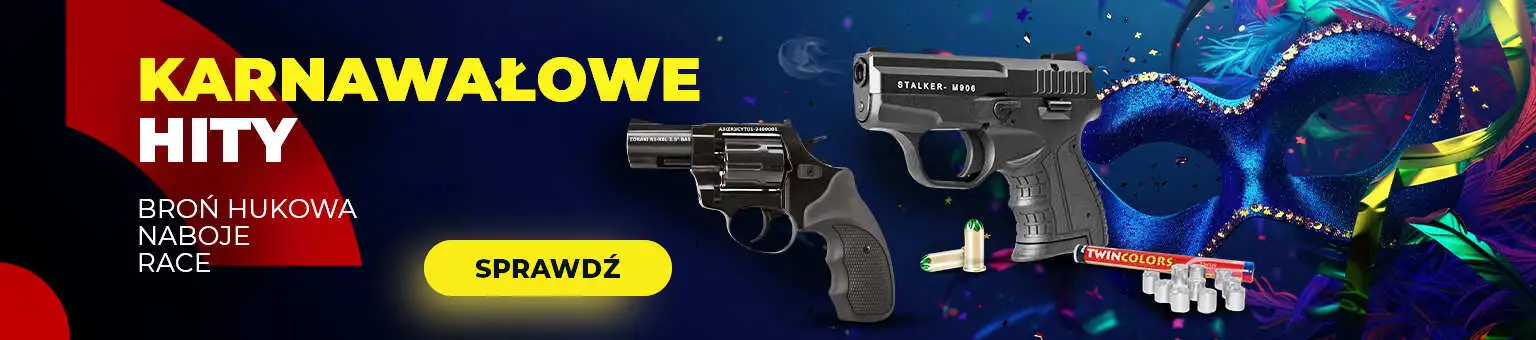 Karnawał 2026 - Broń hukowa i race świetlne