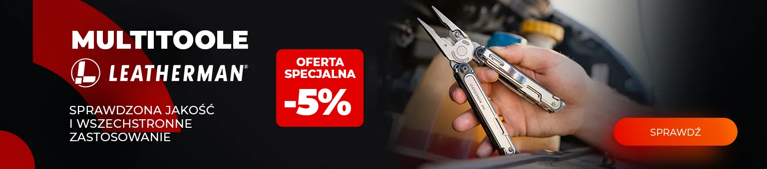 Noże i Multitoole Leatherman -5%