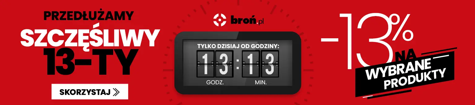 Promocja przedłużamy szczęśliwy 13
