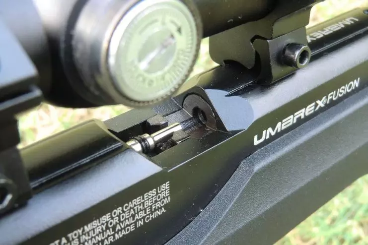 test karabinka Umarex Fusion