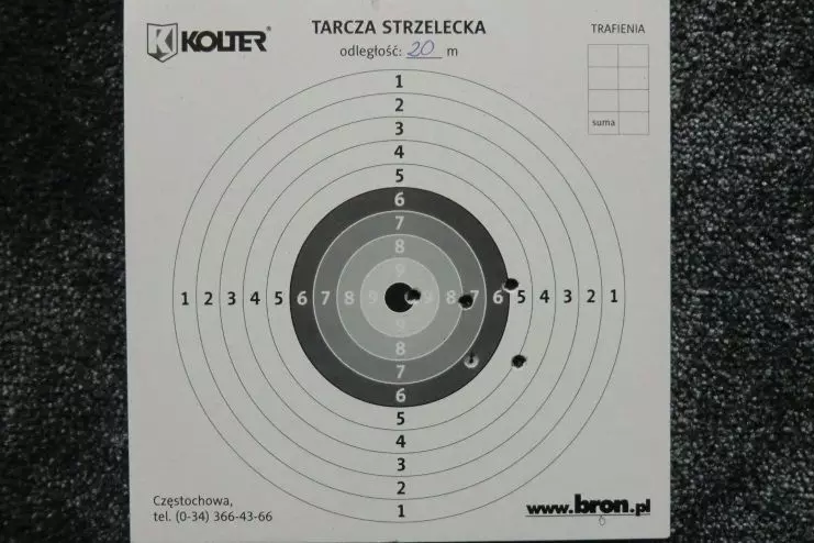 test karabinka Umarex Fusion