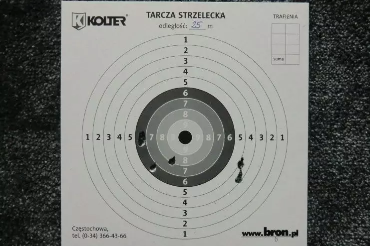 test karabinka Umarex Fusion