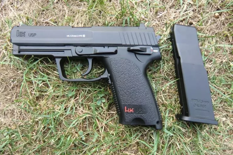 heckler&koch usp test wiatrówki