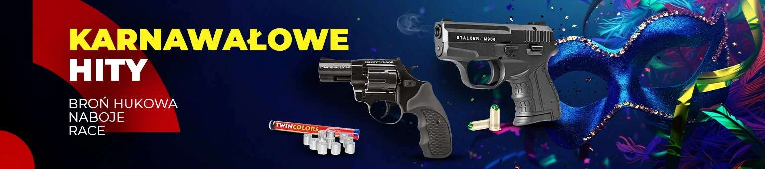 Karnawał 2026 - Broń hukowa i race świetlne Kategoria: Karnawał 2026 - Broń hukowa i race świetlne