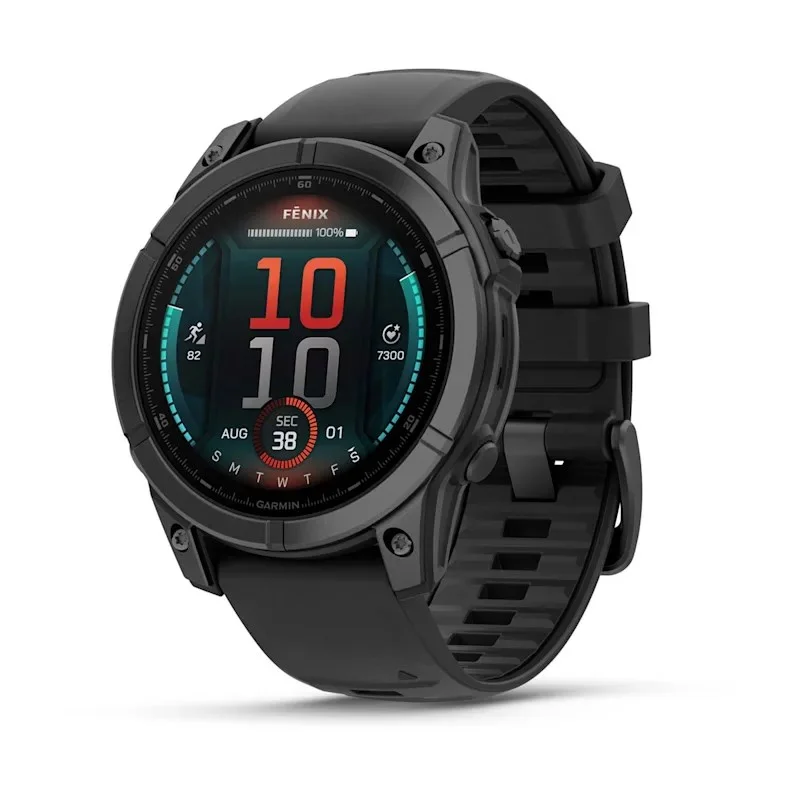 Smartwatch GARMIN Fenix E stainless Steel slate grey