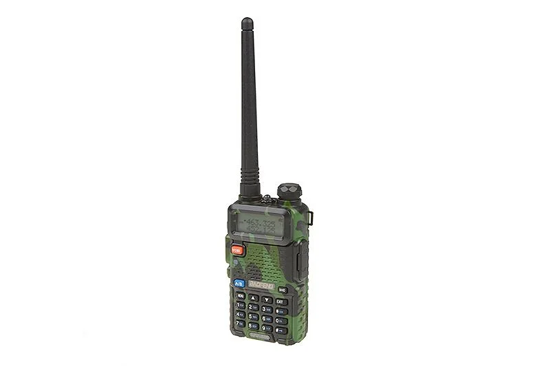 Zdjęcie produktu Radiostacja ręczna dwukanałowa Baofeng CAMO UV-5R (VHF/UHF) (bao-31-015147-00) - 1 szt.