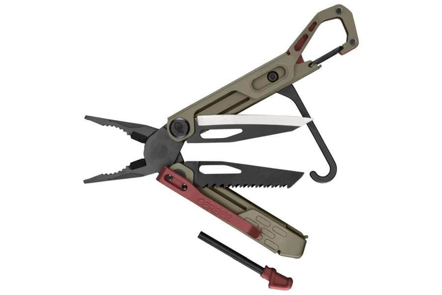 Zdjęcie produktu Multitool turystyczny GERBER STAKEOUT Spark Coyote Brown (1070226)