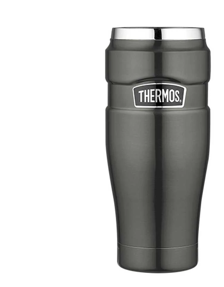 Termokubek wodoszczelny 470 ml THERMOS - metaliczny szary