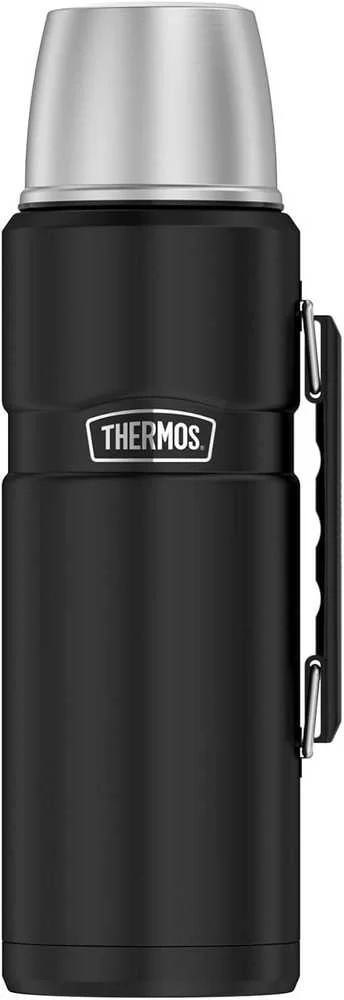 Termos z uchwytem na napoje 470 ml THERMOS - czarny mat