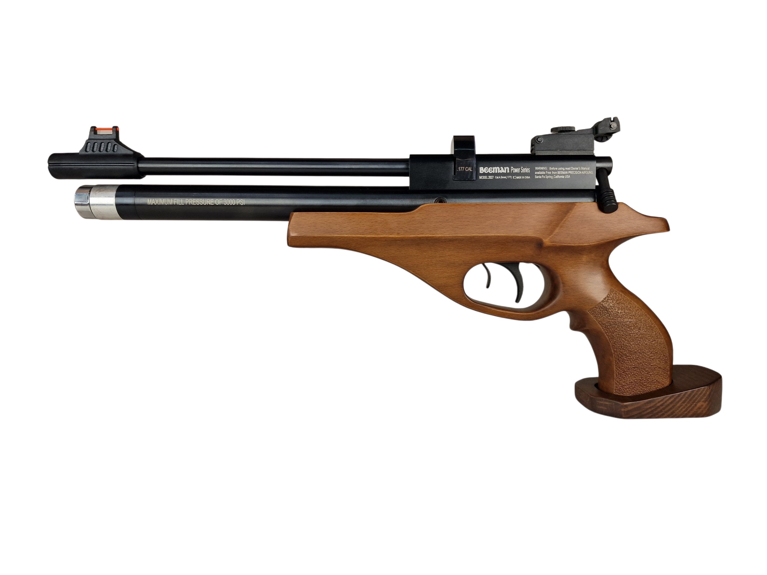 Zdjęcie produktu Pistolet wiatrówka BEEMAN 2027 Marshal PCP kal. 4,5 mm 12-strzałowy