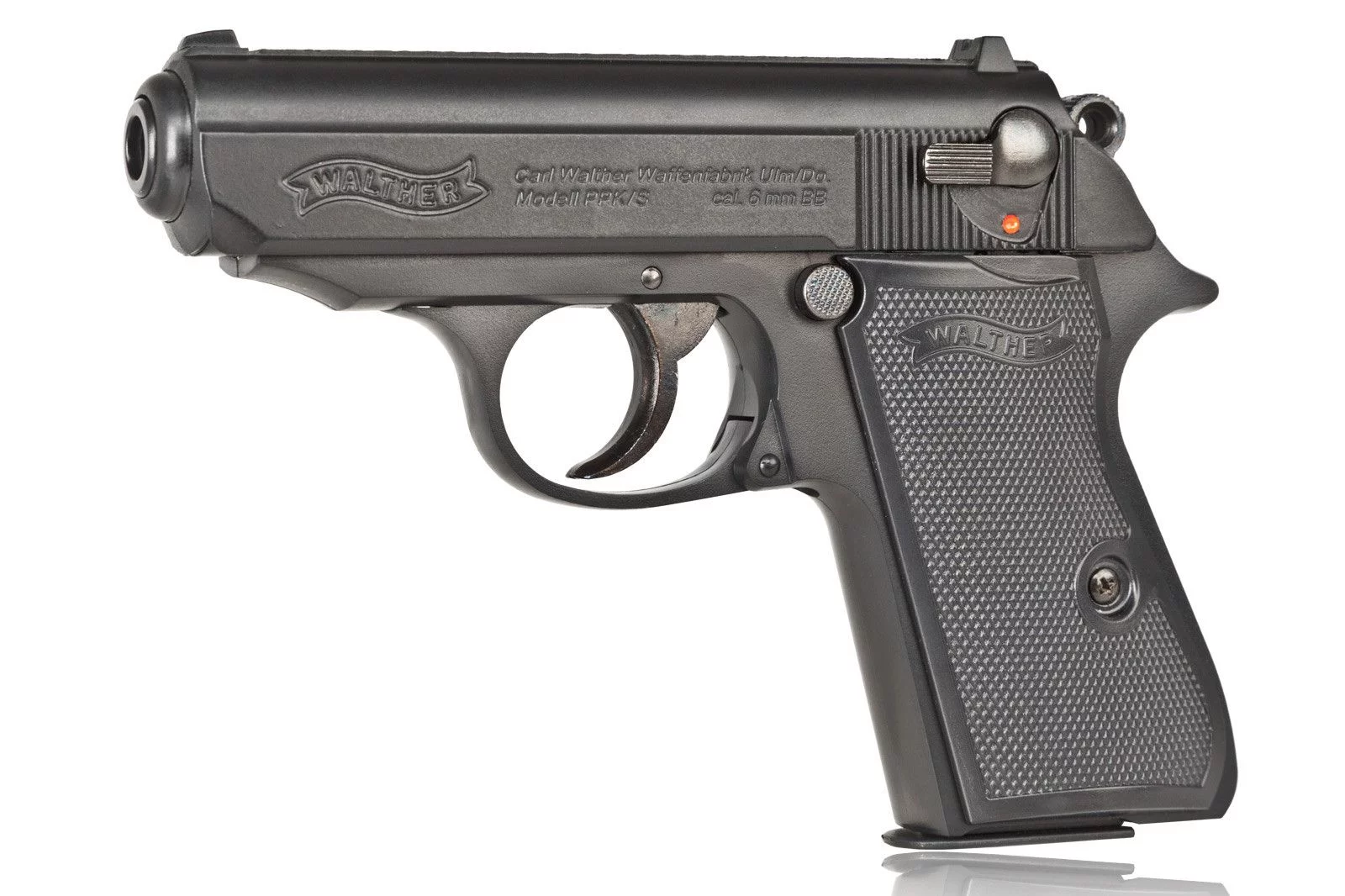 Zdjęcie produktu Pistolet ASG Walther PPK/S sprężynowy (2.5007)