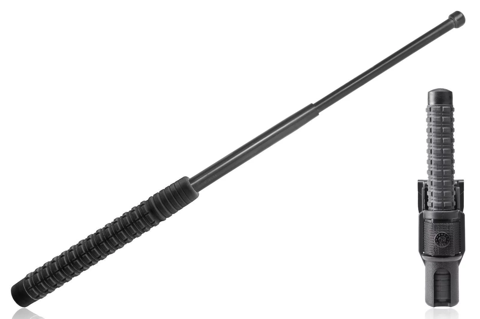 Zdjęcie produktu Pałka teleskopowa baton hartowana ESP 21" czarna (2.9221)