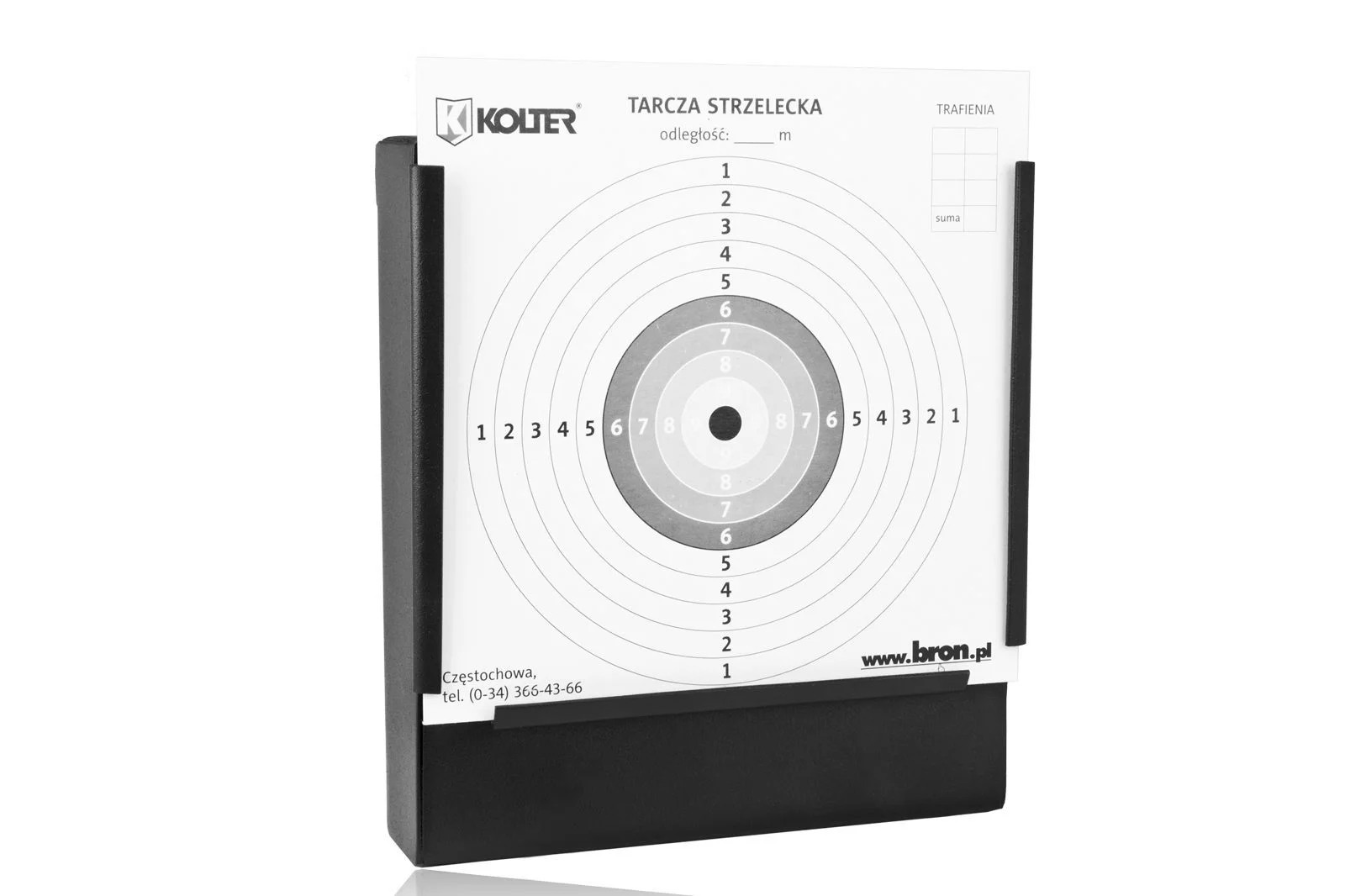 Zdjęcie produktu Kulochwyt metalowy K-17-3 - 17x17 cm płaski (3.0173)