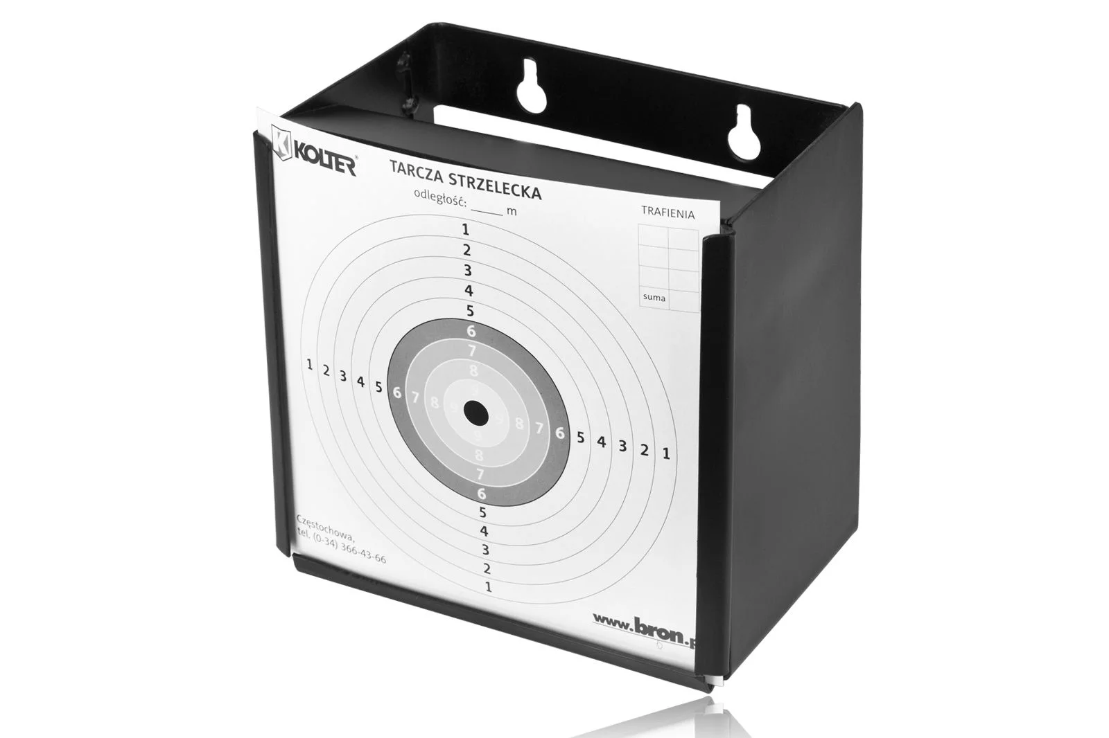 Zdjęcie produktu Kulochwyt metalowy K-17-5 - 17x17 cm b.mocny, pow.17 J (3.0175)