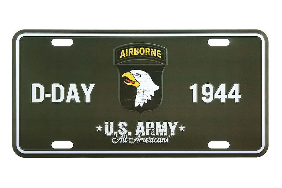 Zdjęcie produktu Tablica rejestracyjna D-Day 1944 101st Airborne