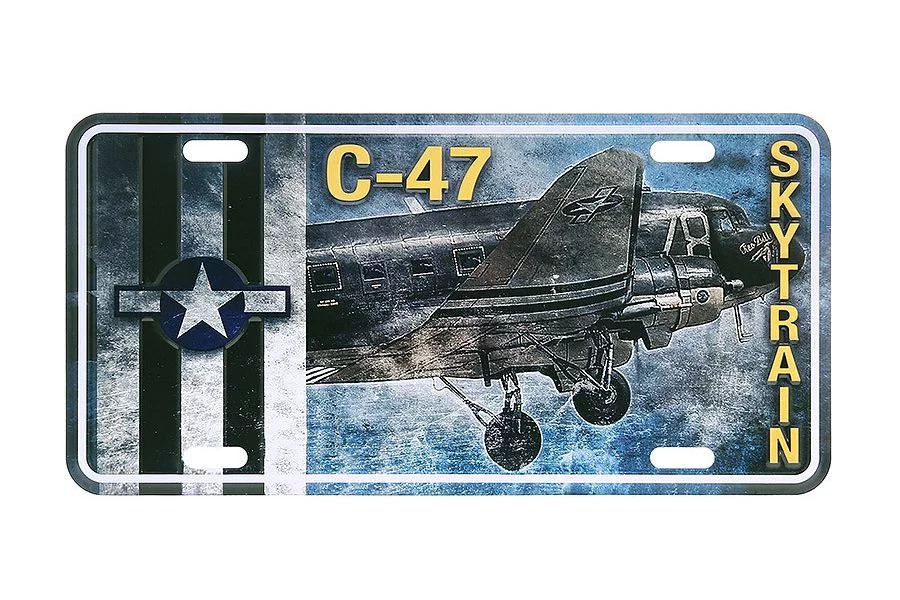 Tablica rejestracyjna C-47 SkyTrain