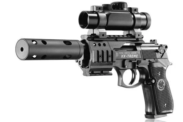 Zdjęcie produktu Pistolet wiatrówka BERETTA 92 FS XX-Treme 4,5 mm Diabolo gwint 8-strzał. CO2 (419.00.51)