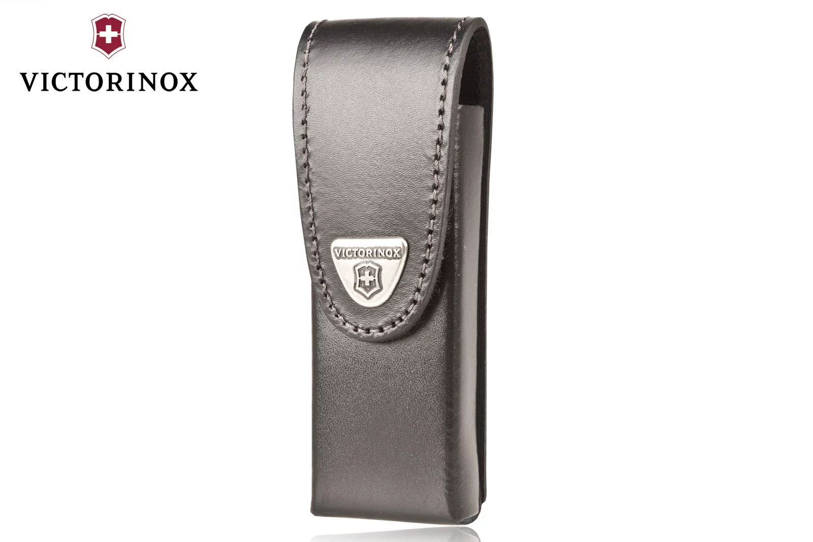 Zdjęcie produktu Etui na scyzoryki Victorinox 120 mm, skóra, czarne (4.0523.3)
