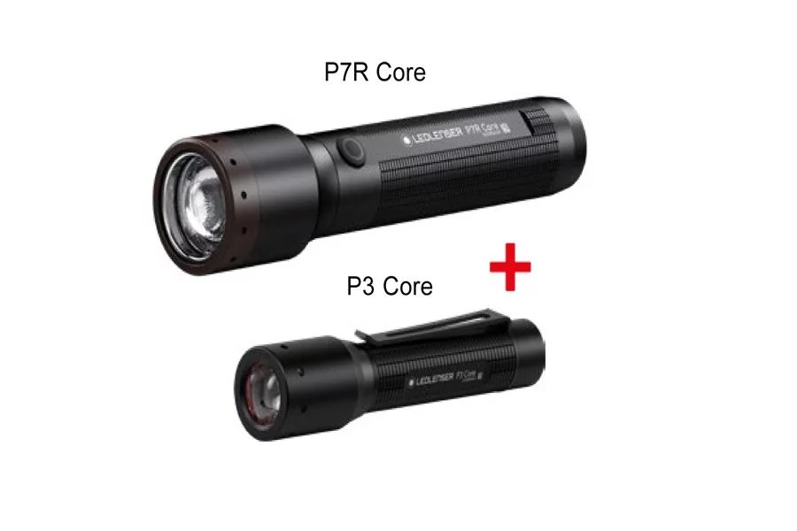 Zdjęcie produktu Latarka Ledlenser P7R Core plus P3 Core
