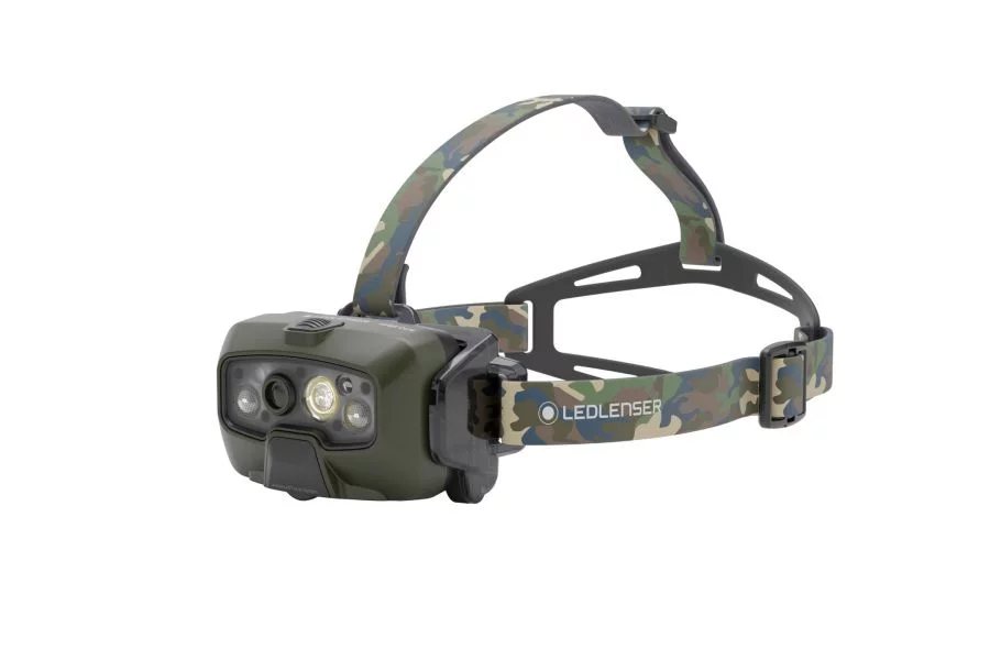 Zdjęcie produktu Latarka czołowa Ledlenser HF8R Core RGB Camo (503089)