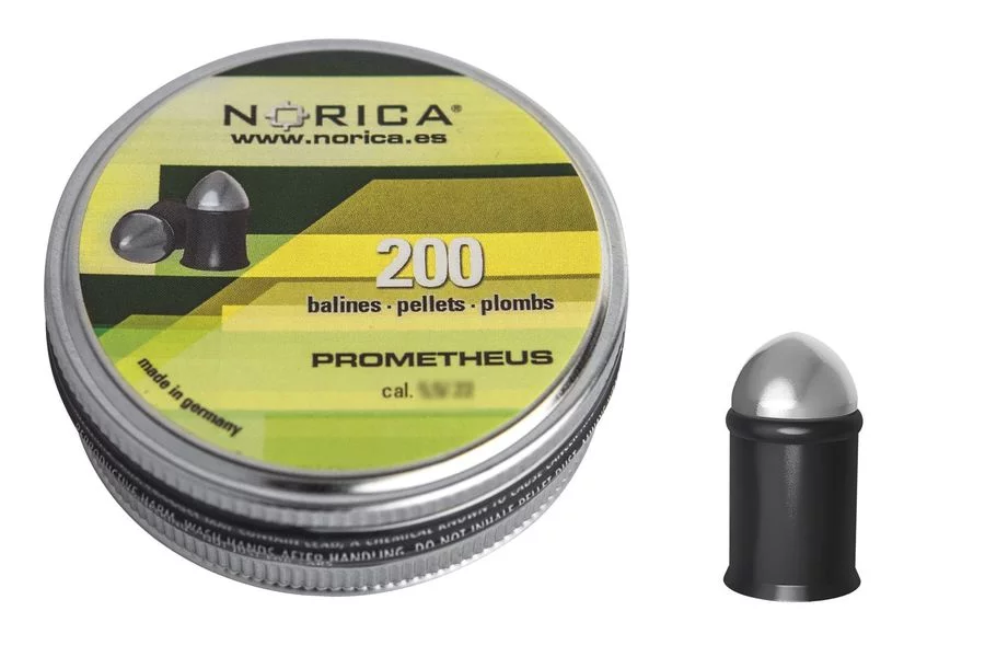 Zdjęcie produktu Śrut Norica Prometheus kal. 4,5 mm -250 sztuk półokrągły (195.00.100)