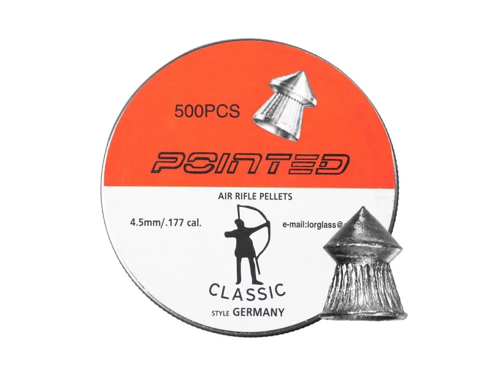 Zdjęcie produktu Śrut 4,5 mm Diabolo Classic Pointed szpic molet. 500 szt.