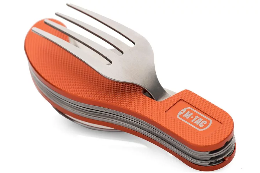 Zdjęcie produktu Niezbędnik rozkładany M-Tac Orange 5 funkcji