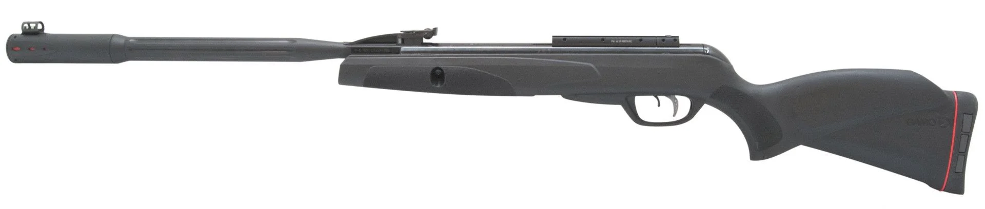 Karabinek wiatrówka Gamo Black Fusion IGT GASRAM MACH1 k.4,5mm 1-strzał. do 17 J (6110087-BFIGT16J)