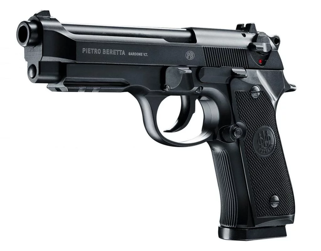 Pistolet wiatrówka Beretta M92 A1 4,5 mm BB 18-strzał. CO2 BlowBack (5.8144)