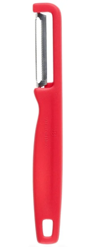 Zdjęcie produktu Obieraczka do warzyw Victorinox Lota ząbkowane ostrze, czerwona