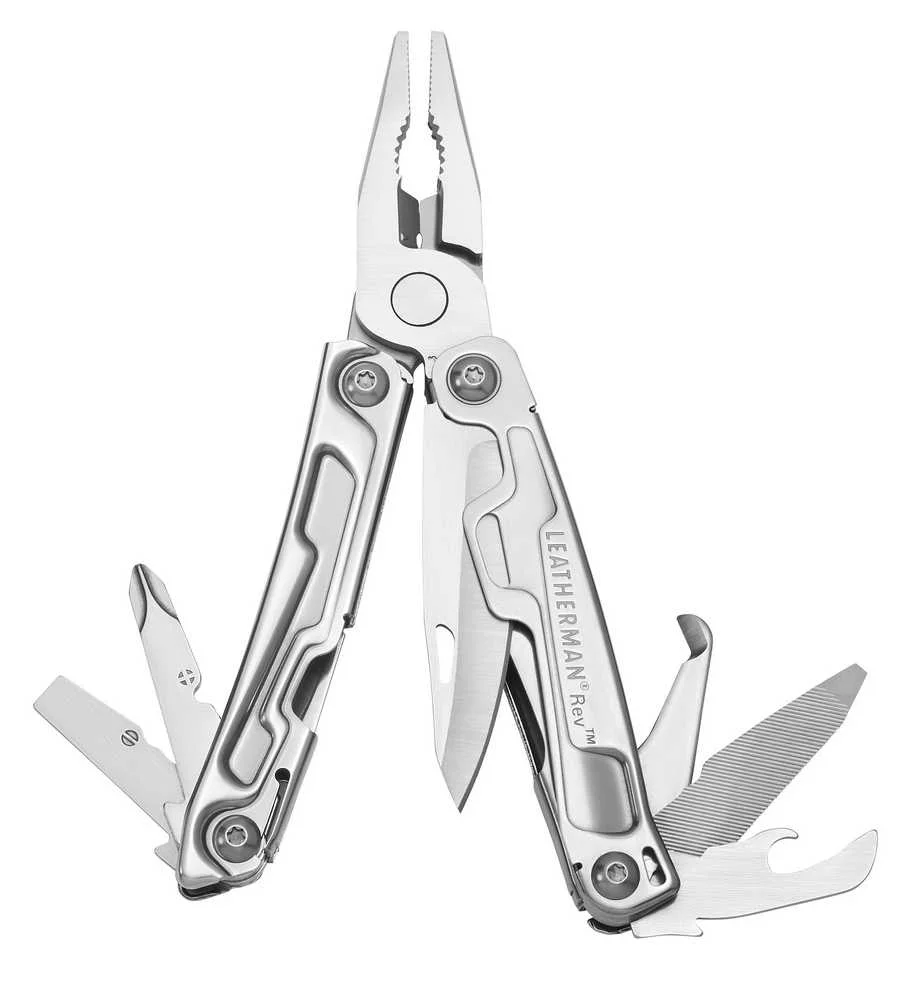 Zdjęcie produktu Multitool Leatherman REV Stainless - 14 narzędzi (832130)