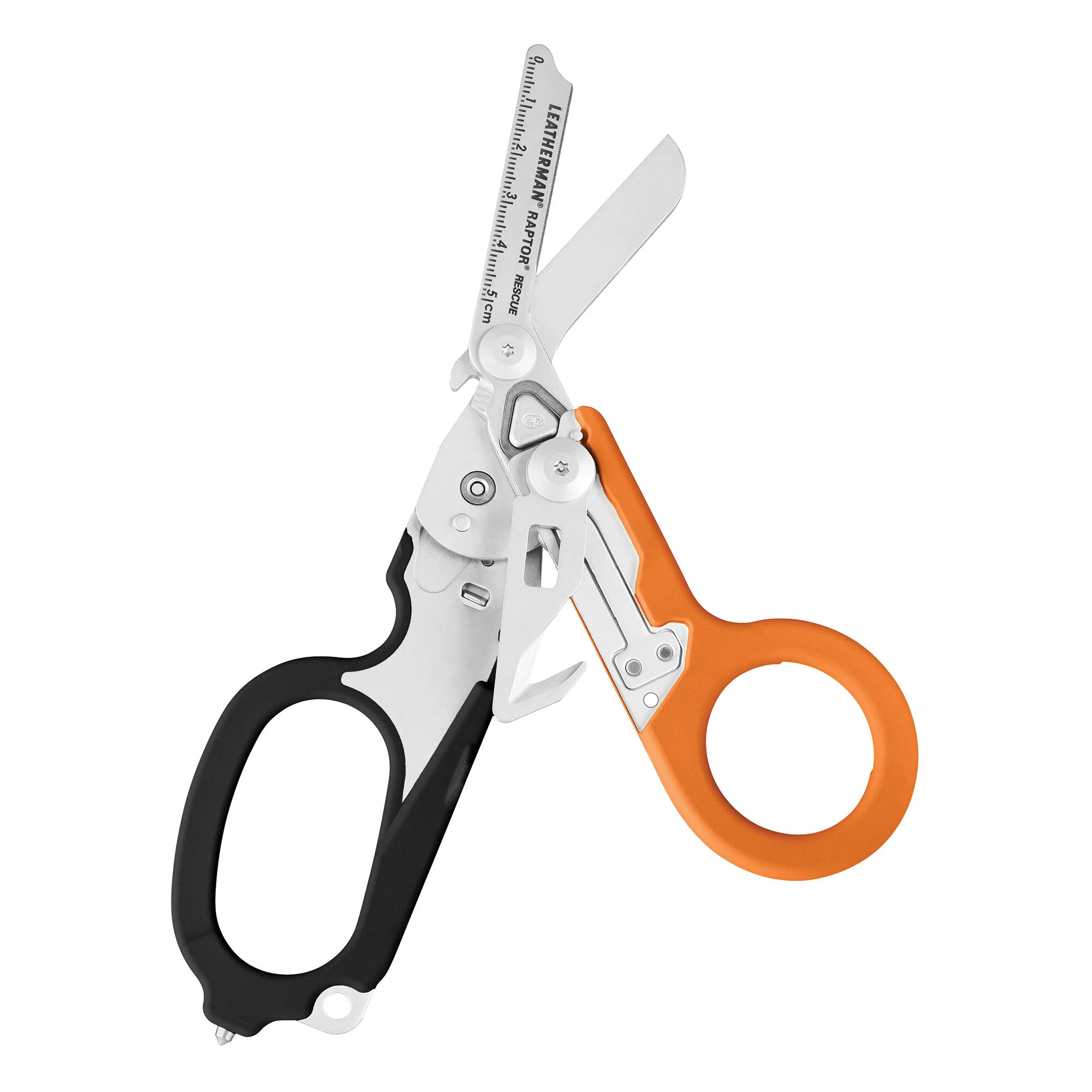 Zdjęcie produktu Multitool Leatherman Raptor Rescue Black-Orange nożyce - 6 narzędzi + kabura Utility (832170)