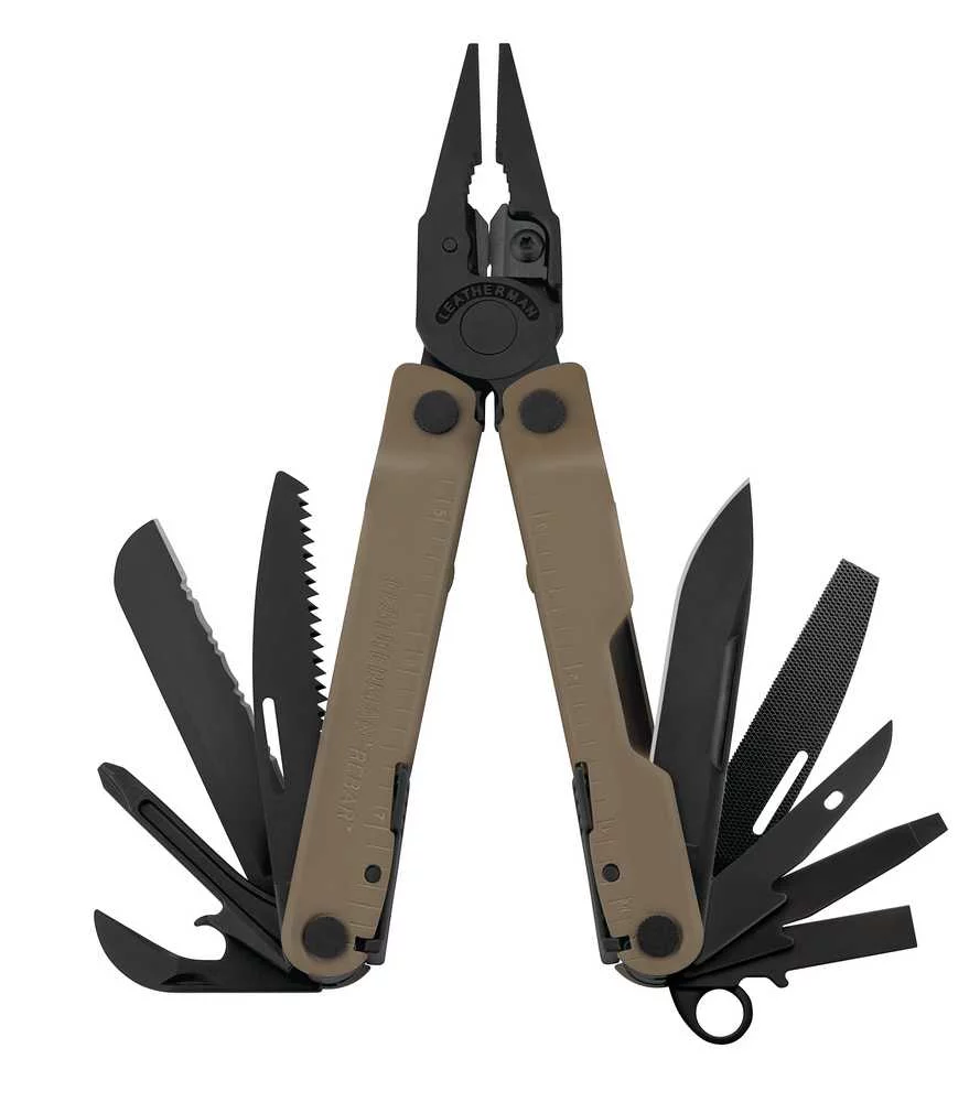 Multitool Leatherman Rebar Coyote-Tan - 17 narzędzi  (832406)