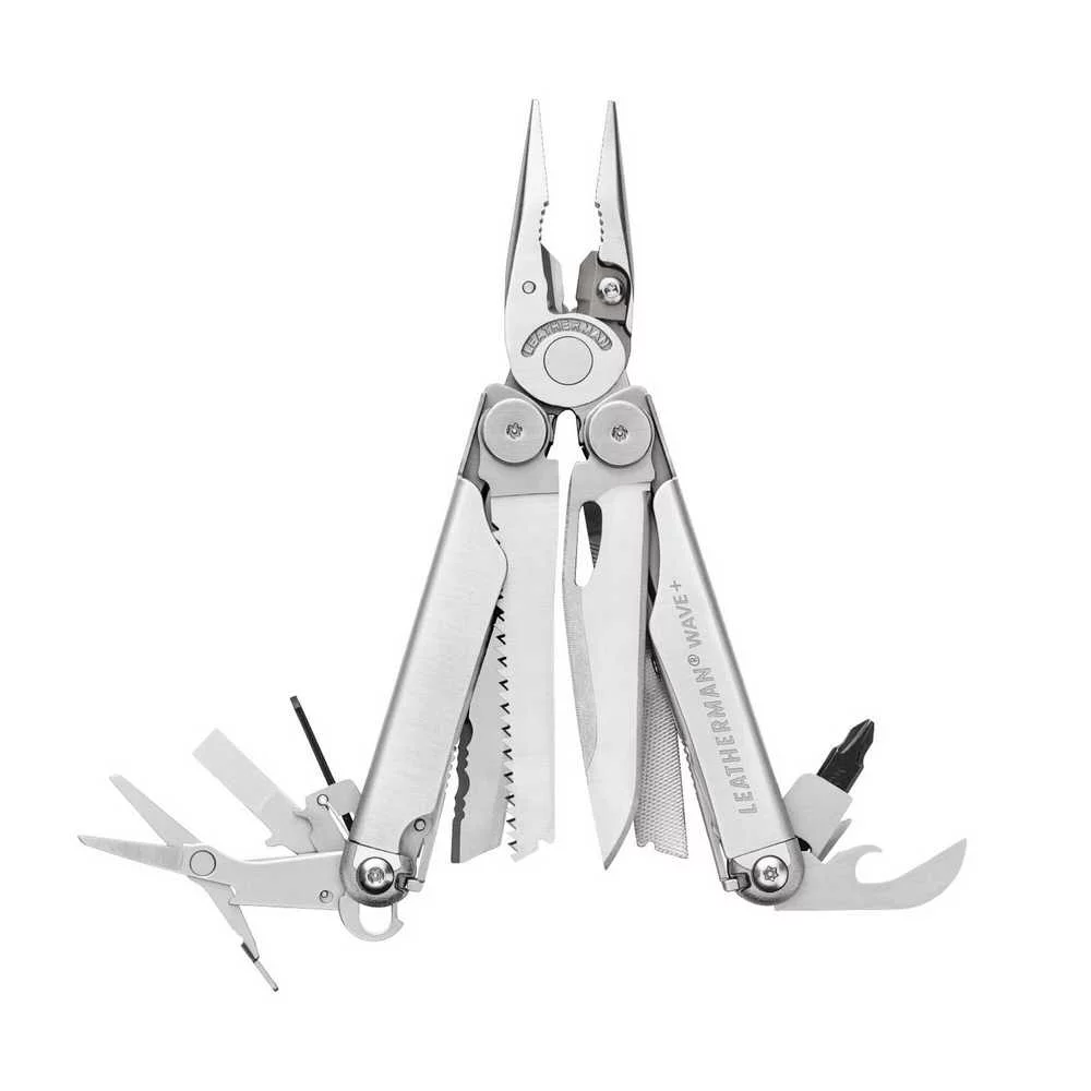 Zdjęcie produktu Multitool Leatherman WAVE Plus Stainless - 18 narzędzi  (832524)