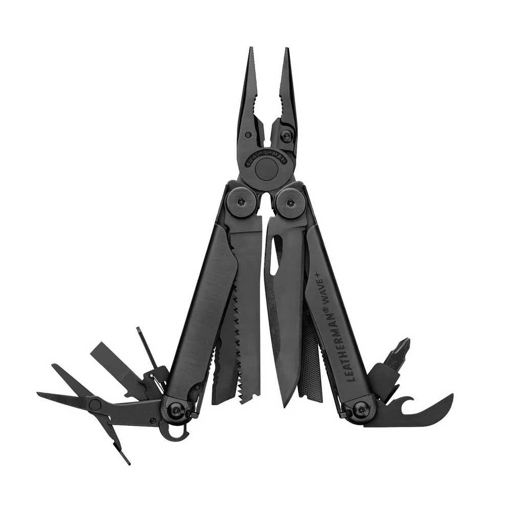 Zdjęcie produktu Multitool Leatherman WAVE Plus Black - 18 narzędzi  (832526)