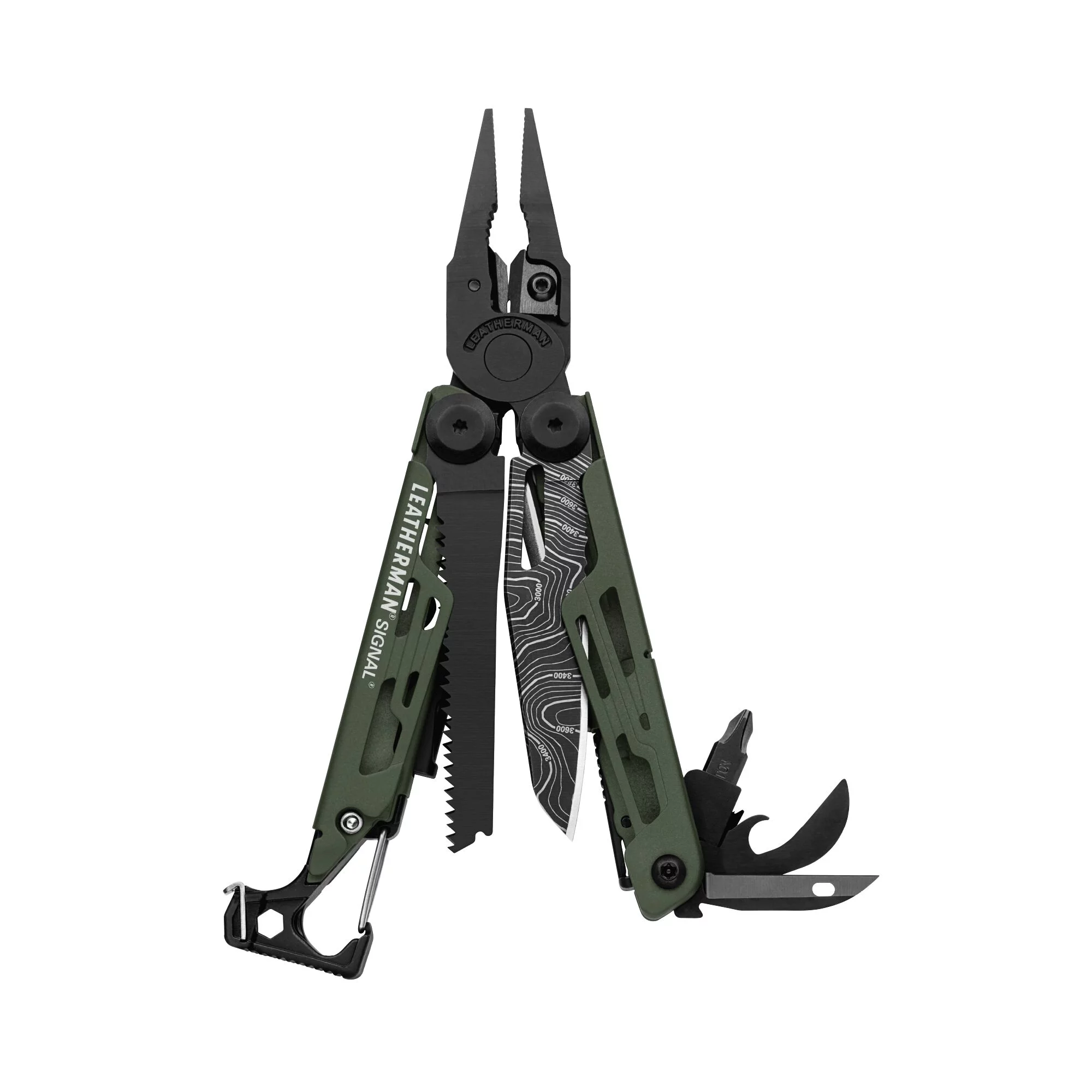 Zdjęcie produktu Multitool Leatherman SIGNAL Green zielony - Oksyda - 19 narzędzi  (832692)