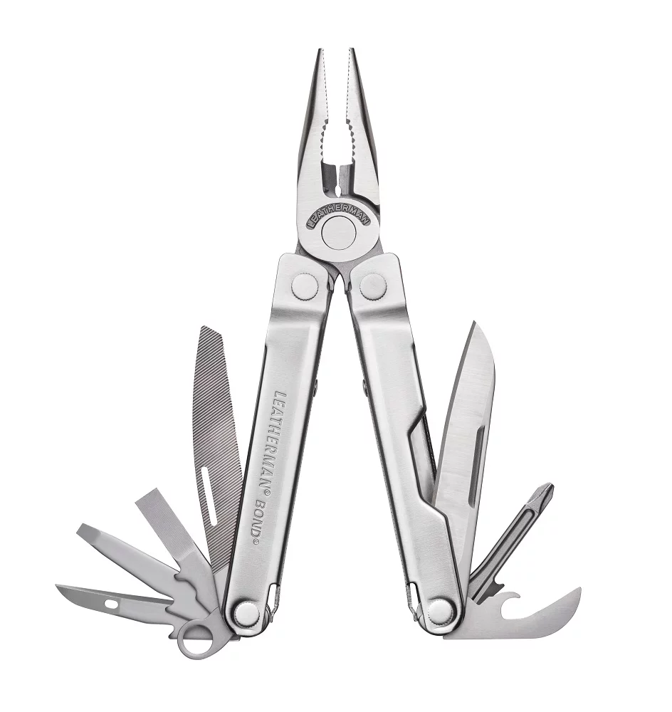 Zdjęcie produktu Multitool Leatherman BOND Silver - 14 narzędzi, dł. 100mm (832936)